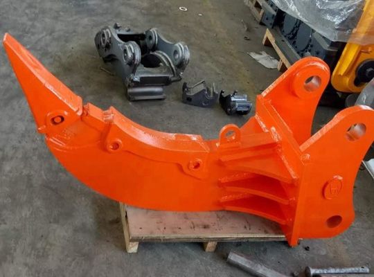 Double Beveled Q345B Excavator Ripper Excavator Bucket Ripper